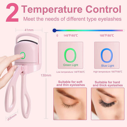 Rechargeable Heated Eyelash Curler